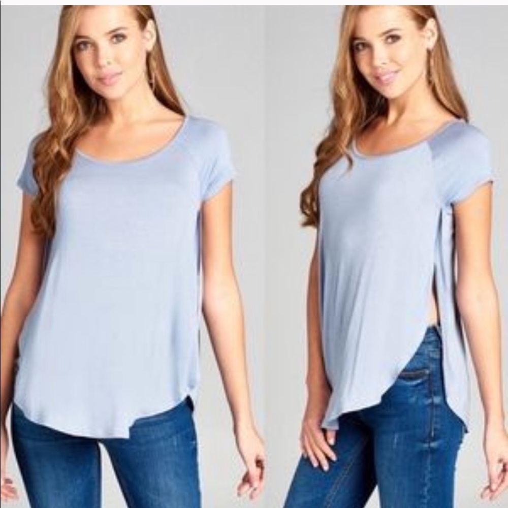 Side slit top